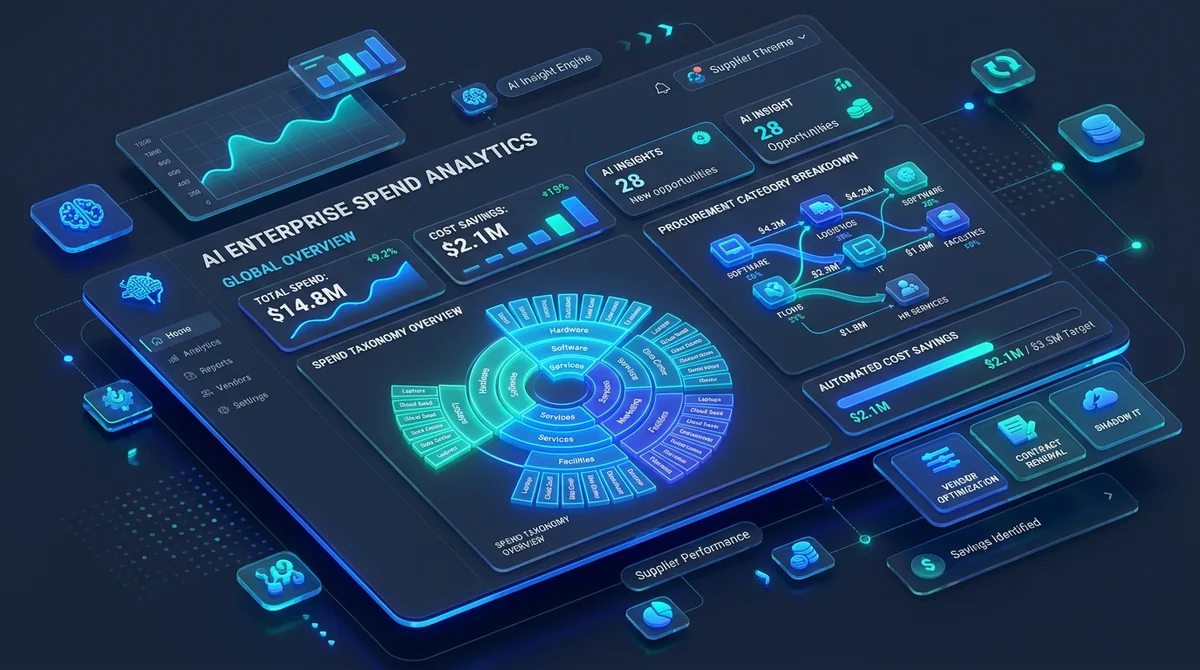 Spend Analytics category taxonomy visualization
