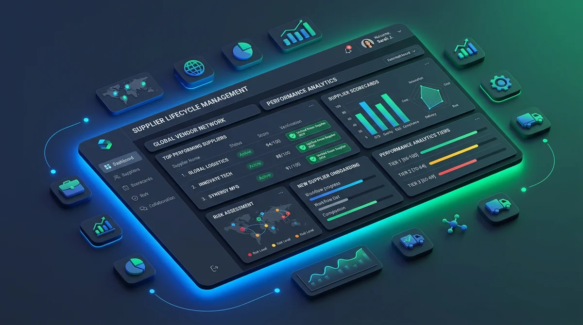 Supplier Lifecycle Management analytics platform
